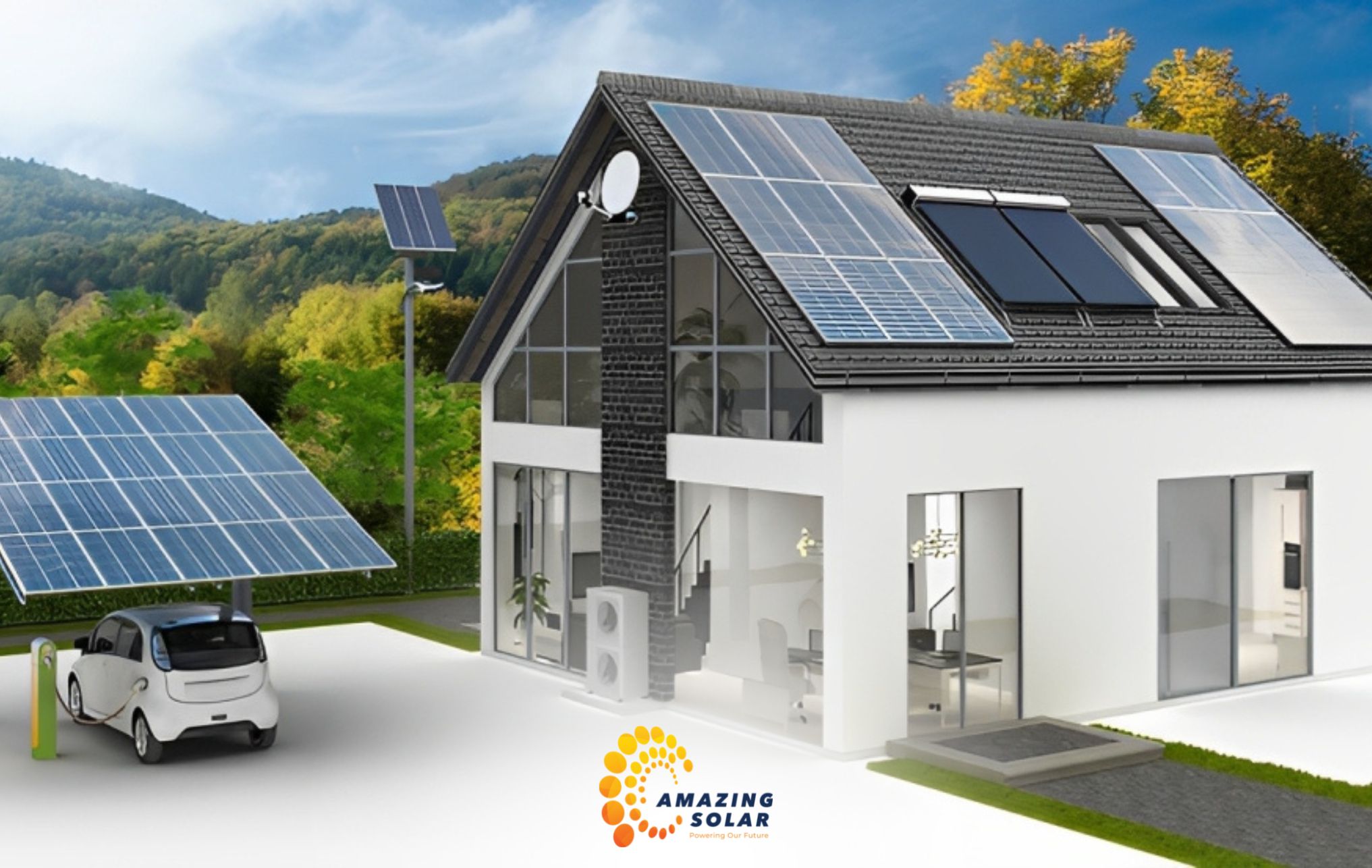 How can solar power be used in everyday life?