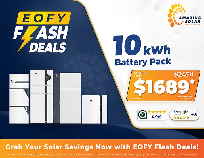 EOFY June deals 10 kWh battery pack