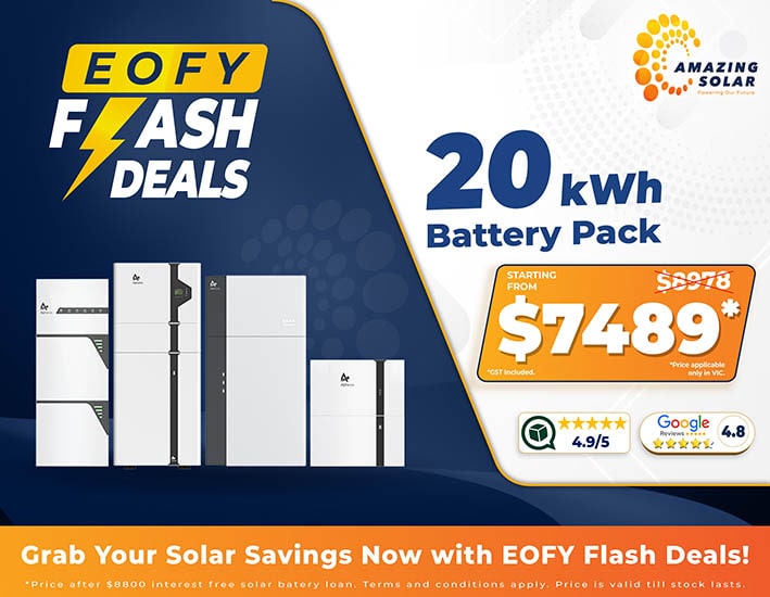 EOFY June deals 20kWh Battery Pack