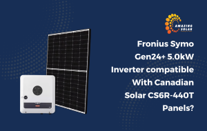 Fronius Symo inverter and Canadian solar