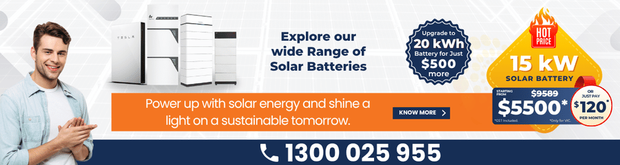 EOFY Solar Sale batteries