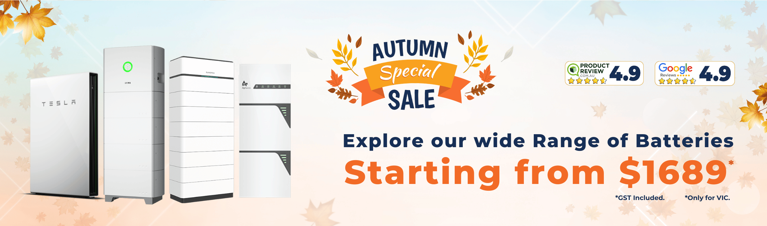 Special-solar-Autumn-battery-deals