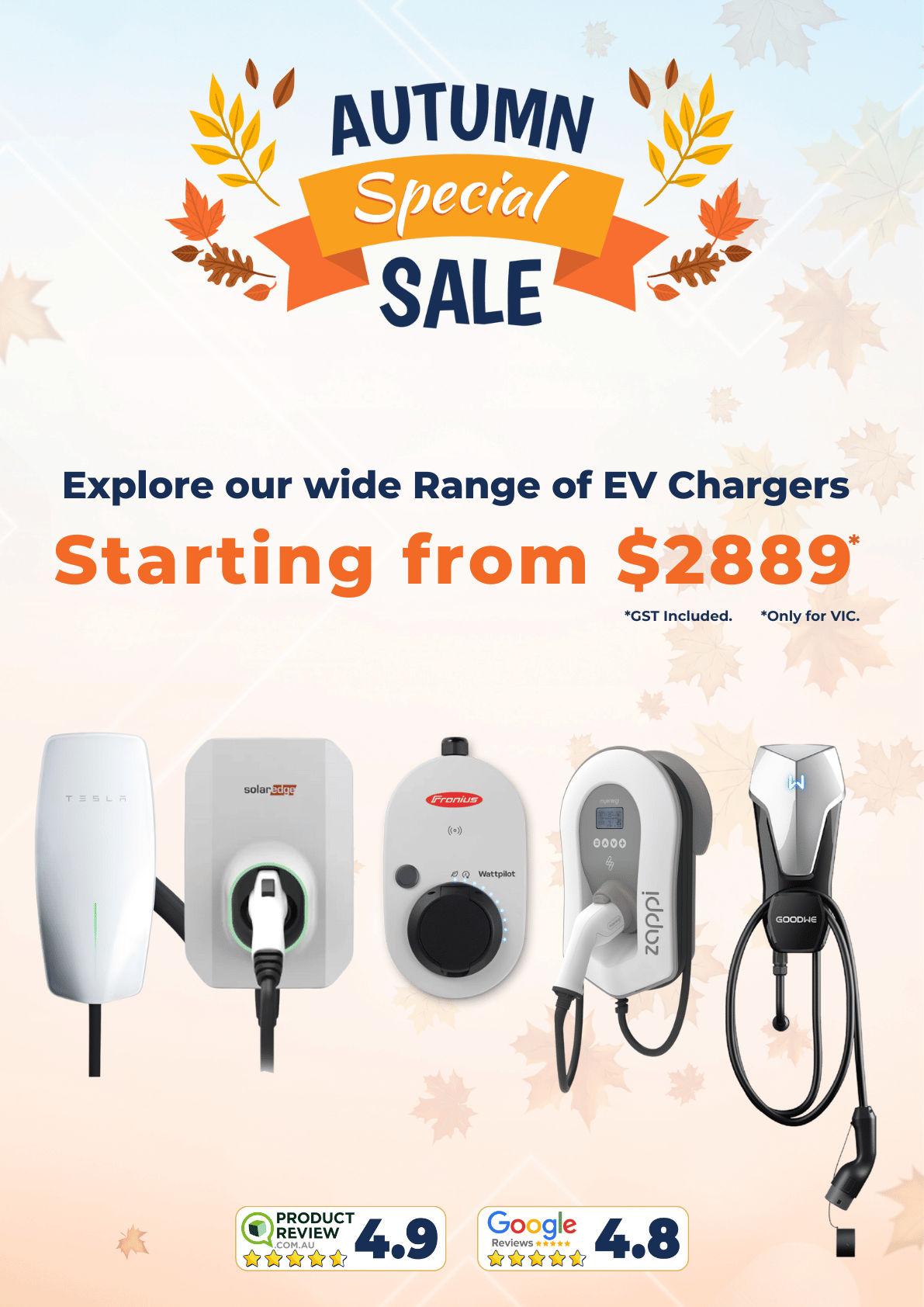 Autumn EV Charger Mobile Deals