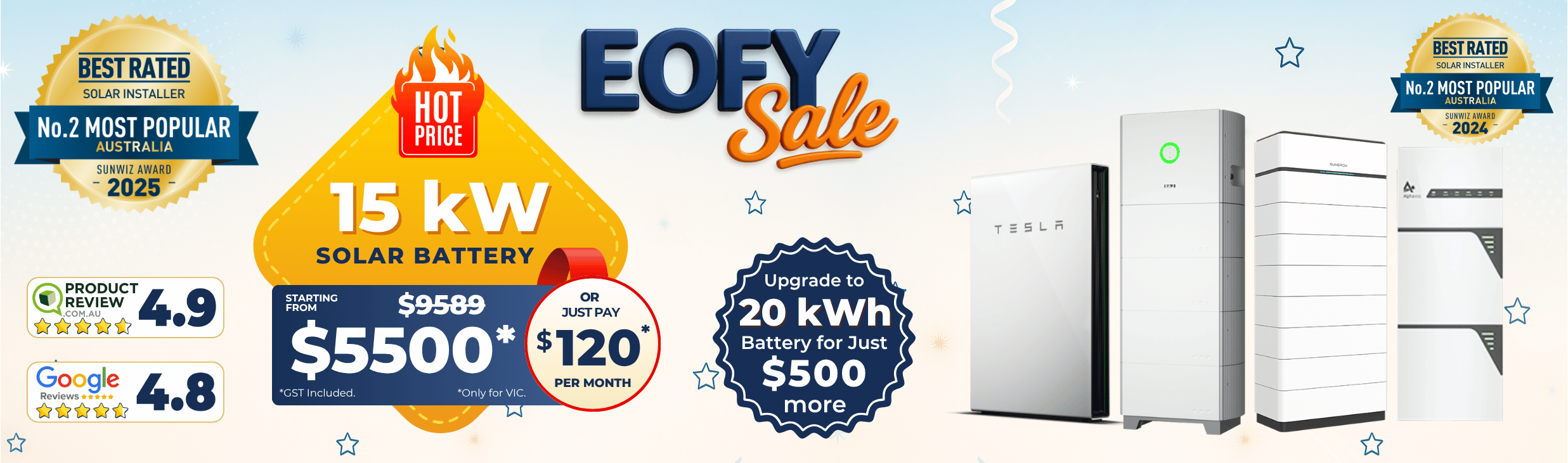 15kw Solar Battery