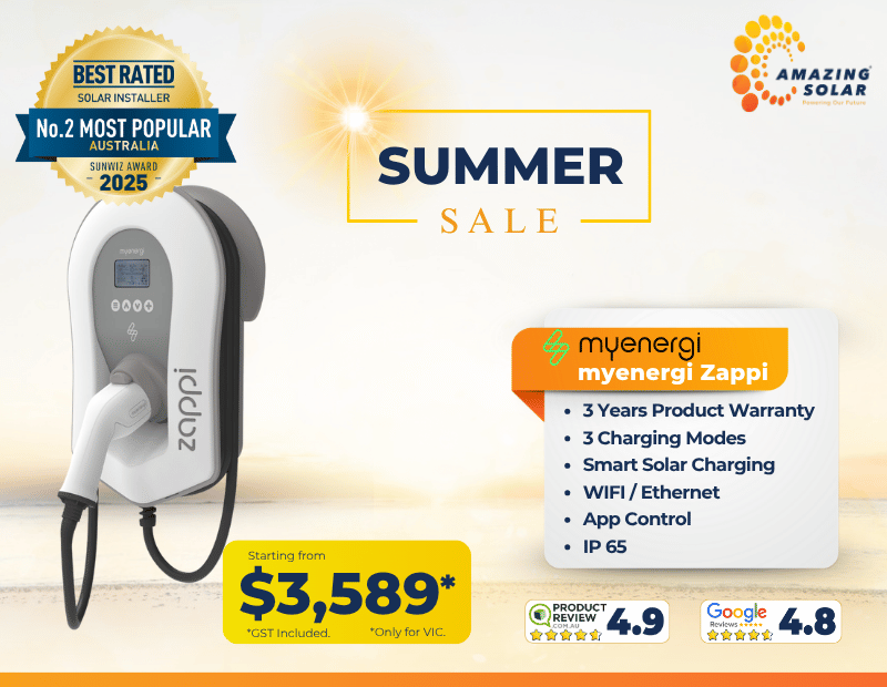 Myenergi Zappi EV Charger | Price and Deal | Amazing Solar