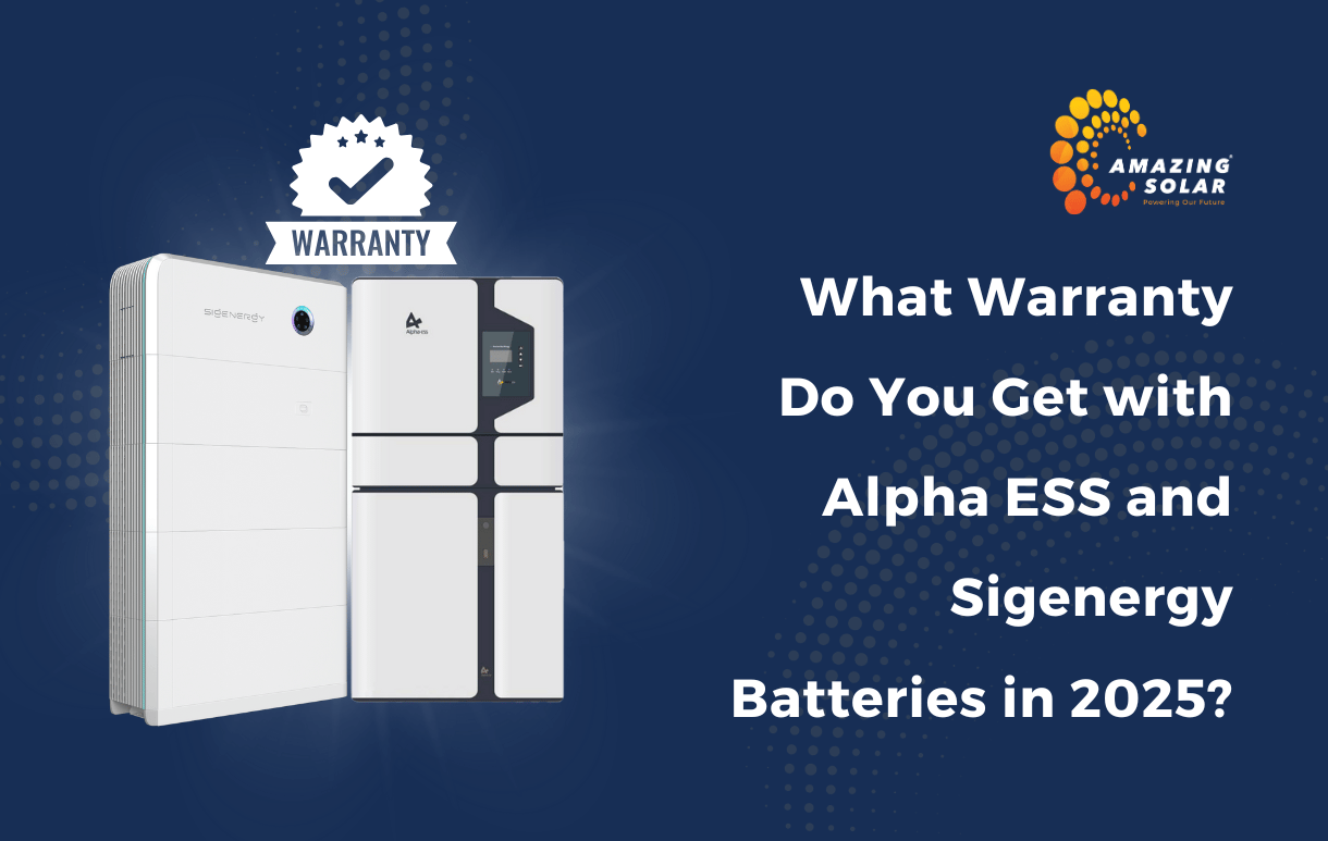 What Warranty Do You Get with Alpha ESS and Sigenergy Batteries in 2025?