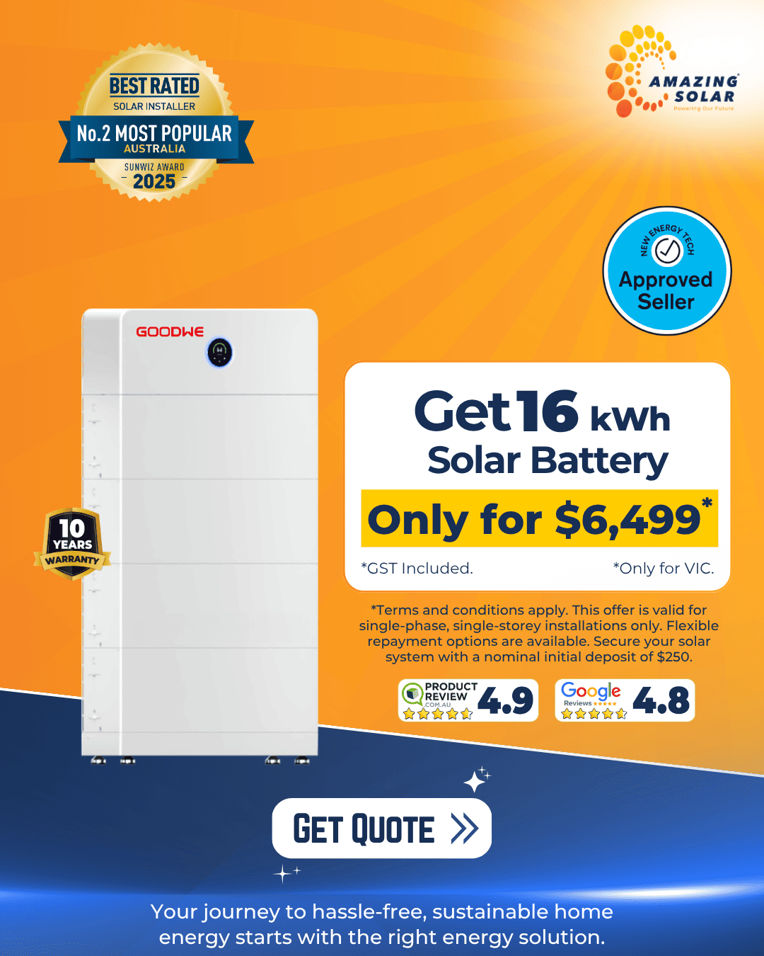 Solar battery Sale 20kWh 1PH (2)
