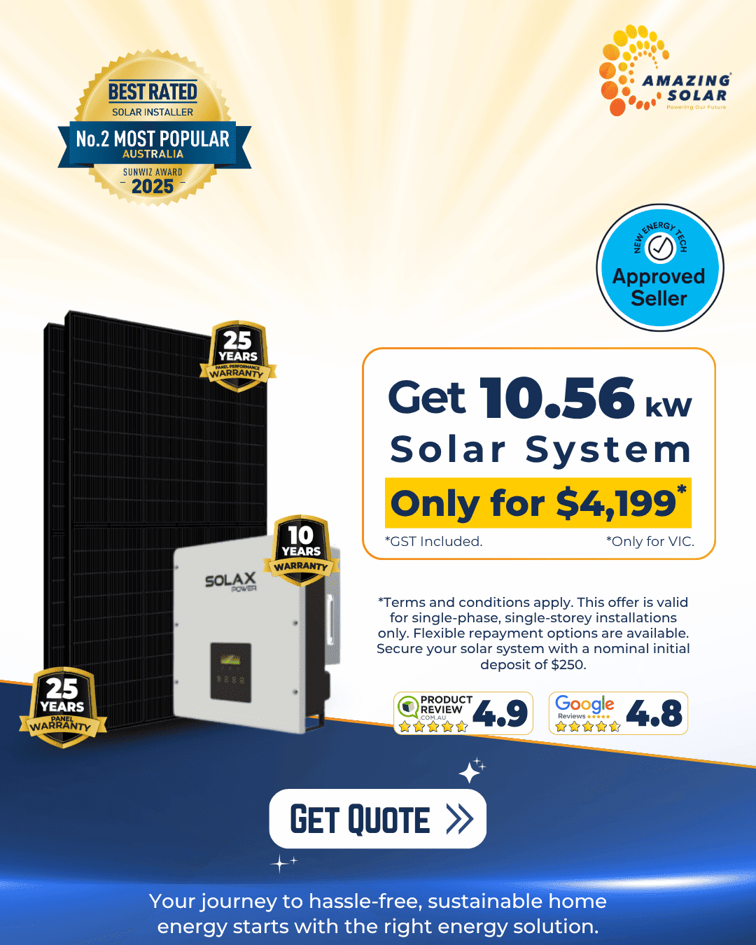 Solar 10.5kWh Deals