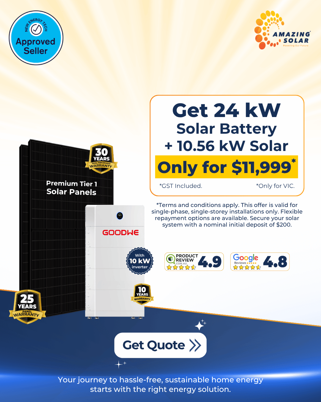 24KW plus 10.56KW Solar Battery 2026