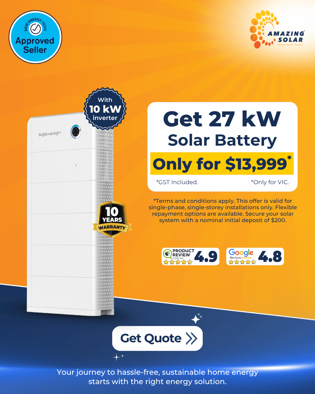 27 kw solar battery 2026