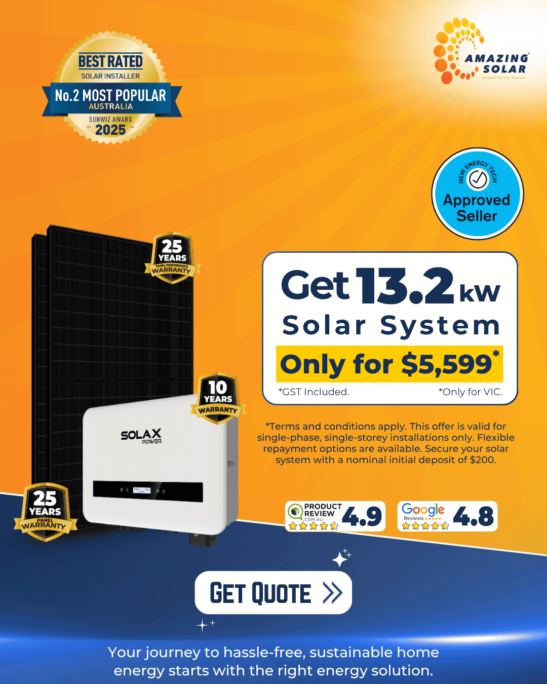 Solar 13.2kWh Deals