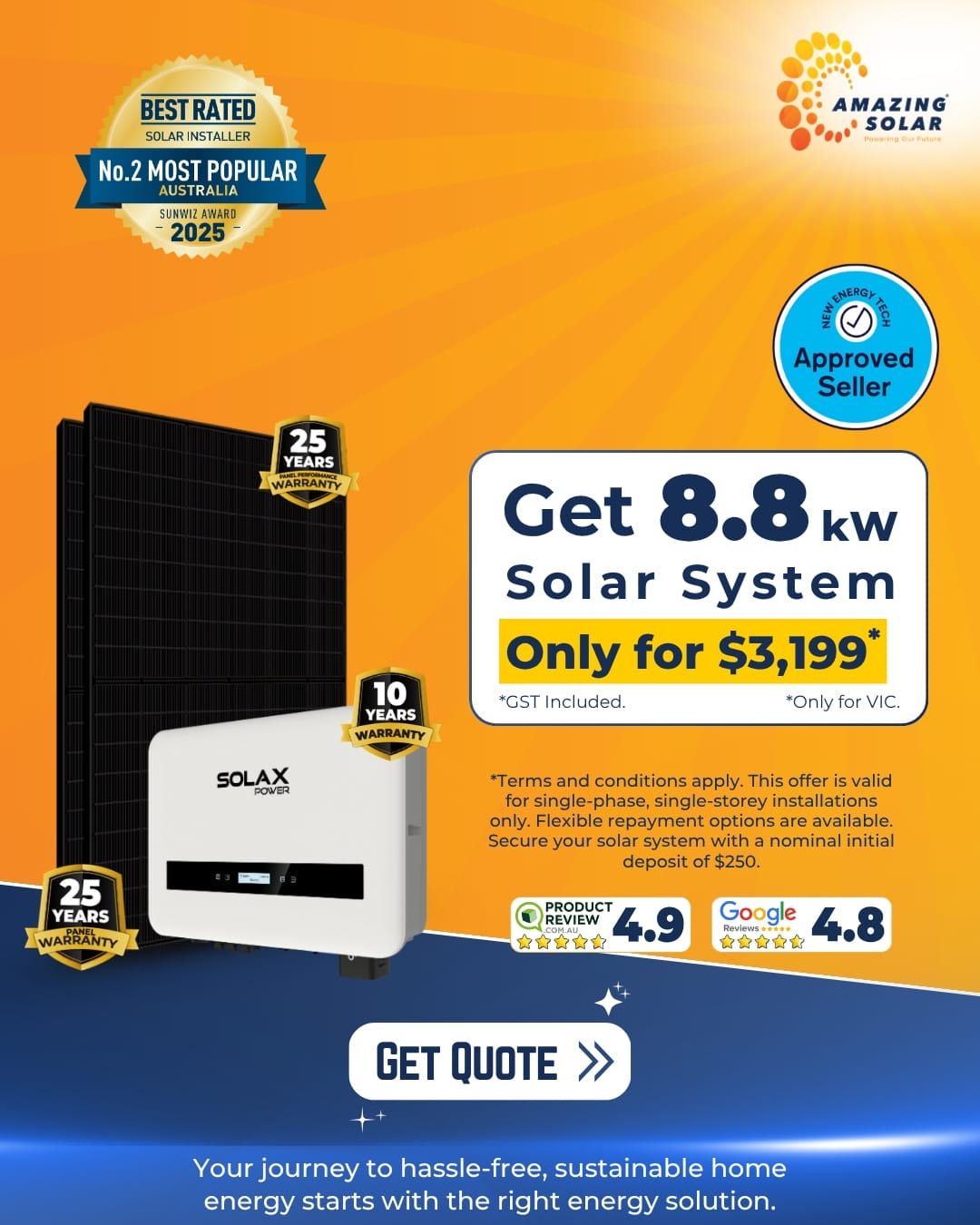 Solar 8.8kWh Deals