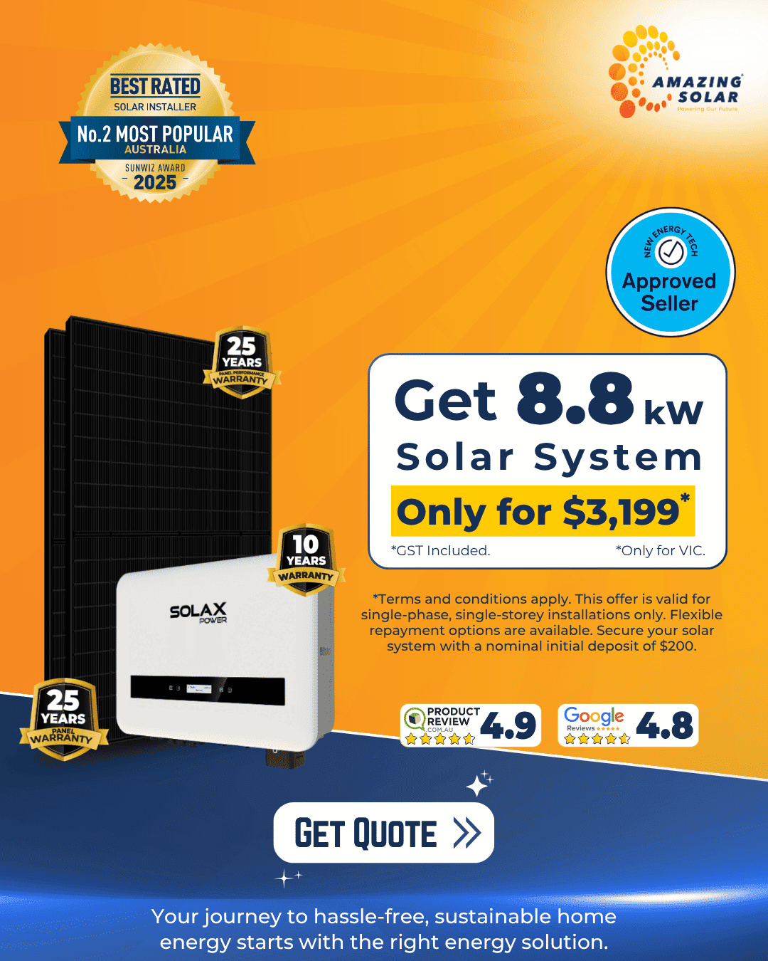 Solar 8.8kWh Deals