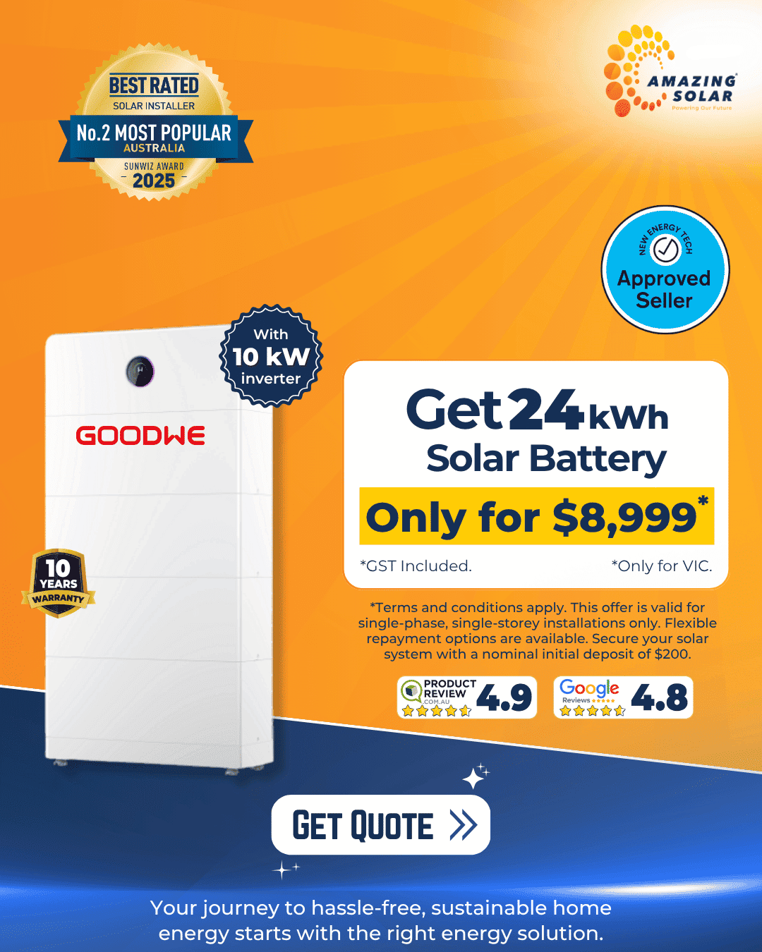 Solar battery Sale 24kWh