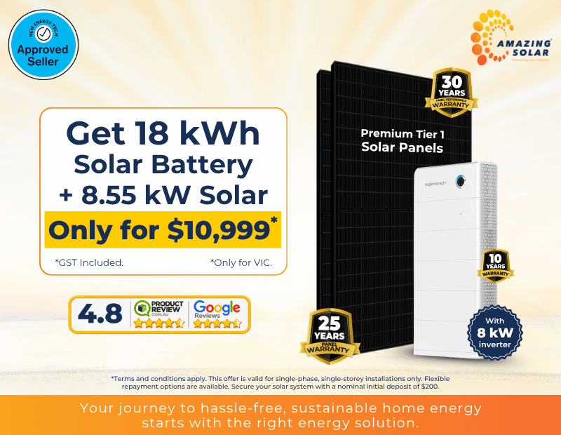 18 kWh Battery + 8.55 Solar