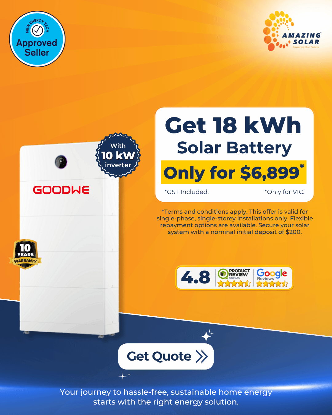 18 kWh Solar Battery