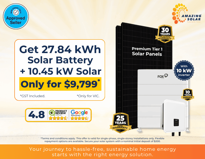27.84 kWh Battery + 10.45 Solar