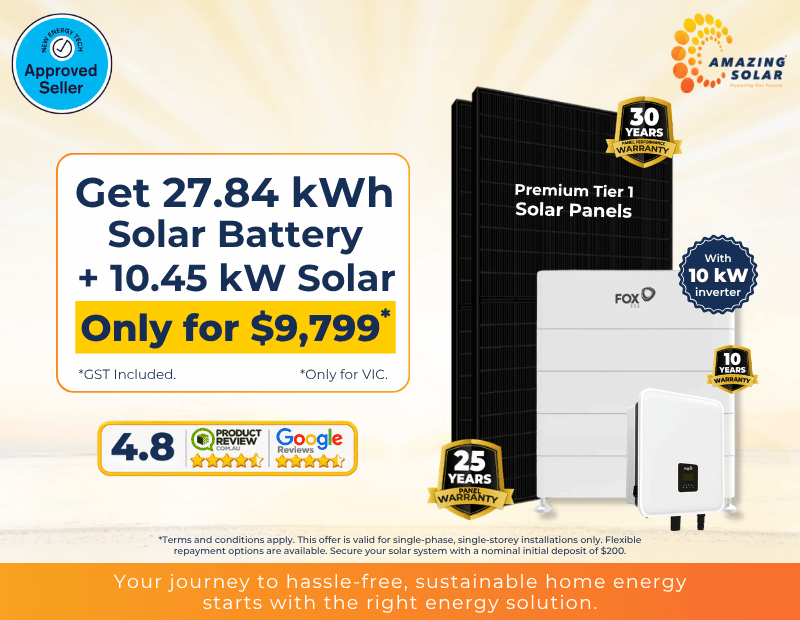 27.84 kWh Battery + 10.45 Solar