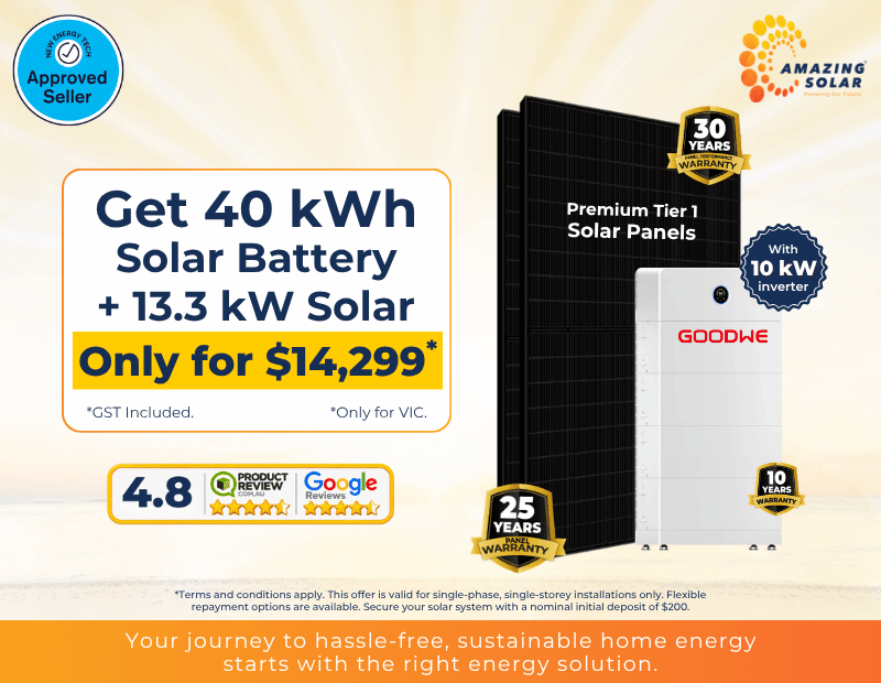 40 kWh Battery + 13.3 Solar