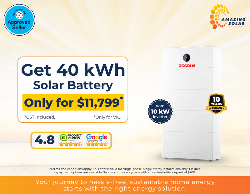 40kWh solar battery 2026