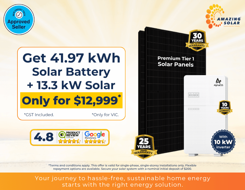 41.97 kWh Battery + 13.3 Solar