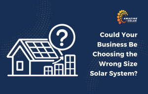Commercial solar panels installed on an Australian business rooftop