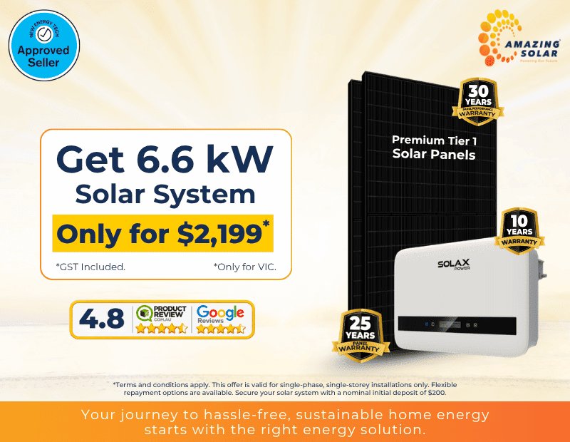Solar 6.6kWh Deals 2026